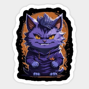 Cat Gengar Sticker